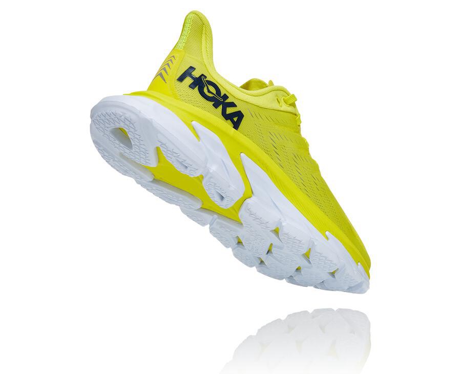 Hoka One One Clifton Edge Löparskor Dam - Fluorescerande - SYBZI-1293